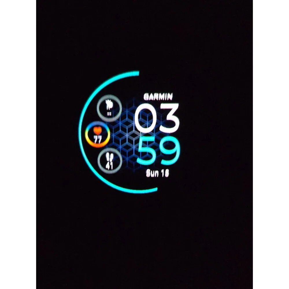 Garmin Venu 2S Smartwatch 40mm GPS Music Multi GNSS AMOLED Silver W/ Charger